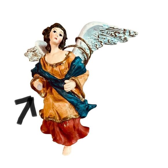 Hawthorne Village 10 Miniature Christmas Ornaments Nativity Figurine Set A7606 - Picture 11 of 12